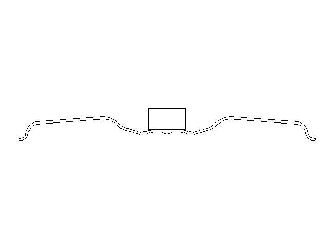 Better Brake Parts Disc Brake Pad Retaining Clip P/N:56830 Fits: Dodge Viper 17-16, Srt Viper 14-13 - Image 1