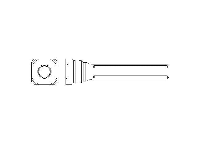 Better Brake Parts Disc Brake Caliper Bolt P/N:56871 Fits: Ford Bronco, Ford Ranger, Mercedes-benz A220, Mercedes-benz C300, Mercedes-benz Cla250, Mercedes-benz Eqb 250+, Mercedes-benz Eqb 300, Mercedes-benz Eqb 350, Mercedes-benz Gla250 - Image 1