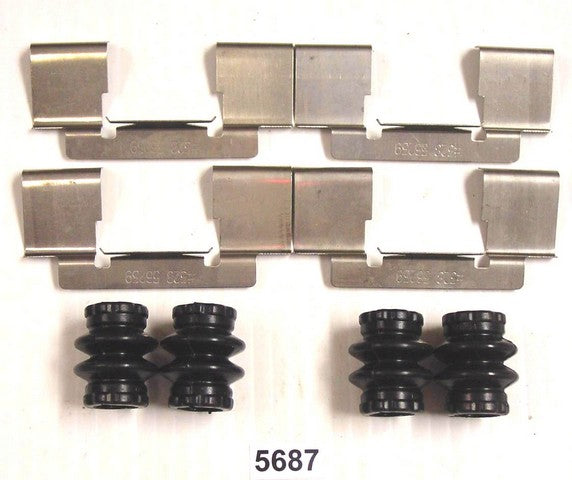 Better Brake Parts Disc Brake Hardware Kit P/N:5687K Fits: Chrysler Pt Cruiser 09-03, Dodge Neon 05-03 - Image 1