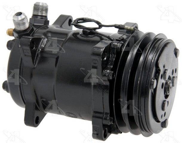 Four Seasons A/C Compressor P/N:57033 Fits: Alfa Romeo Spider, Autocar Acl, Mazda 626, Mazda 808, Mazda B1600, Mazda B1800, Mazda B2000, Mazda Cosmo, Mazda Glc, Mazda Rotary Pickup - Image 1