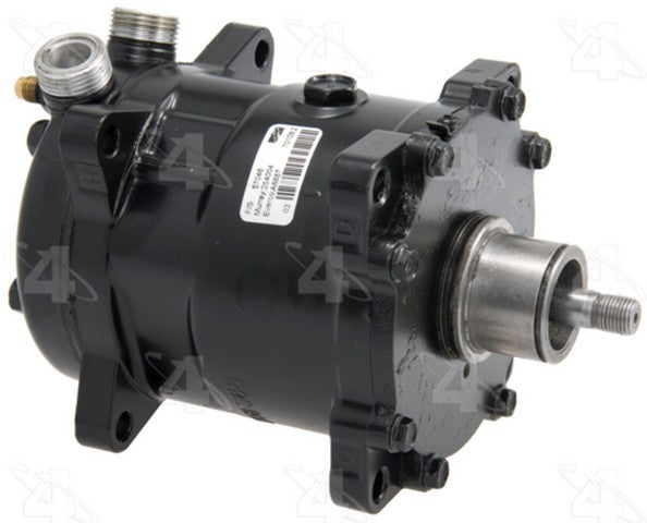 Four Seasons A/C Compressor P/N:57046 Fits: American Motors Amx, American Motors Concord, American Motors Eagle, American Motors Spirit, Jeep Cherokee, Jeep Cj5, Jeep Cj7, Jeep Comanche, Jeep Grand Wagoneer, Jeep J10 - Image 1