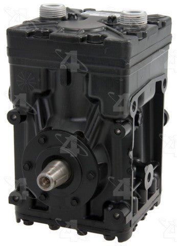 Four Seasons A/C Compressor P/N:57075 Fits: American Motors Concord, American Motors Gremlin, American Motors Spirit, Jaguar Xj12, Jaguar Xj6, Jaguar Xjs, Mazda 808, Mazda B1600, Mazda R100, Mazda Rotary Pickup, Mazda Rx-2, Mazda Rx-3 - Image 1