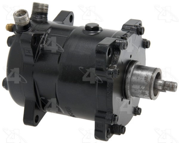 Four Seasons A/C Compressor P/N:57081 Fits: Ford Escort, Ford Exp, Ford Tempo, Jeep Cherokee, Jeep Comanche, Jeep Grand Wagoneer, Jeep J10, Jeep Wagoneer, Jeep Wrangler, Mercury Lynx, Mercury Topaz, Mercury Tracer - Image 1