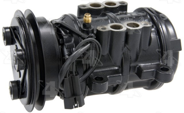 Four Seasons A/C Compressor P/N:57100 Fits: Chrysler Daytona, Chrysler Dynasty, Chrysler Laser, Chrysler Lebaron, Chrysler New Yorker, Chrysler Shadow, Chrysler Spirit, Chrysler Tc Maserati, Chrysler TOWN &amp; COUNTRY, Dodge 600 - Image 1