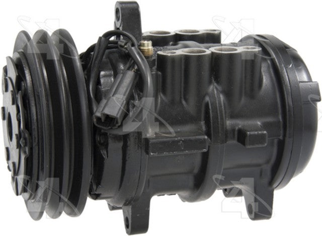 Four Seasons A/C Compressor P/N:57104 Fits: Chrysler E Class, Chrysler Executive Limousine, Chrysler Executive Sedan, Chrysler Lebaron, Chrysler New Yorker, Chrysler TOWN &amp; COUNTRY, Dodge 600, Dodge Aries, Dodge Caravan, Dodge Grand Caravan - Image 1