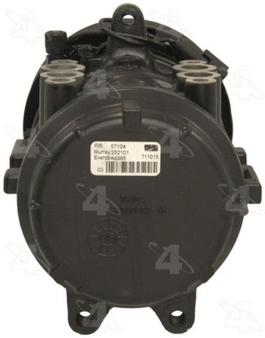 Four Seasons A/C Compressor P/N:57104 Fits: Chrysler E Class, Chrysler Executive Limousine, Chrysler Executive Sedan, Chrysler Lebaron, Chrysler New Yorker, Chrysler TOWN &amp; COUNTRY, Dodge 600, Dodge Aries, Dodge Caravan, Dodge Grand Caravan - Image 7