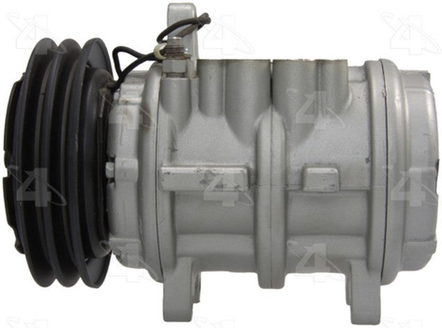Four Seasons A/C Compressor P/N:57105 Fits: Chrysler E Class 1983, Chrysler Lebaron 83-82, Chrysler TOWN &amp; COUNTRY 83-82, Dodge 400 83-82, Dodge 600 1983, Dodge Aries 83-81, Plymouth Reliant 83-81 - Image 3