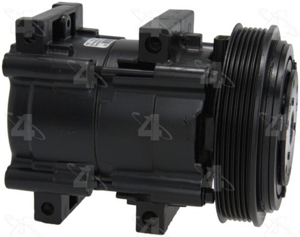 Four Seasons A/C Compressor P/N:57122 Fits: Ford Bronco 92-90, Ford F-150 95-90, Ford F-250 95-90, Ford F-350 95-90, Ford F-53 Motorhome Chassis 95-90, Ford F-super Duty 91-90 - Image 1
