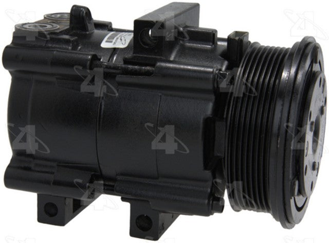 Four Seasons A/C Compressor P/N:57123 Fits: Ford Crown Victoria 93-92, Ford Grand Marquis 93-92, Lincoln Town Car 93-91, Mercury Grand Marquis 93-92 - Image 1