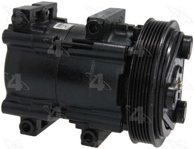 Four Seasons A/C Compressor P/N:57126 Fits: Ford Bronco 1989, Ford F-150 1989, Ford F-250 1989, Ford F-350 1989, Ford F-53 Motorhome Chassis 1989 - Image 1
