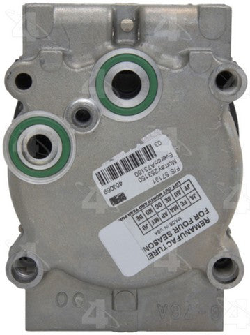 Four Seasons A/C Compressor P/N:57131 Fits: Ford Tempo 94-92, Ford Topaz 94-92, Mercury Topaz 94-92 - Image 5