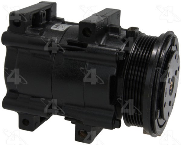 Four Seasons A/C Compressor P/N:57140 Fits: Ford Aerostar 97-90, Ford Cougar 93-91, Ford Explorer 01-96, Ford Mustang 06-05, Ford Mustang 95-94, Ford Thunderbird 93-91, Mercury Cougar 93-91, Mercury Mountaineer 01-97 - Image 1
