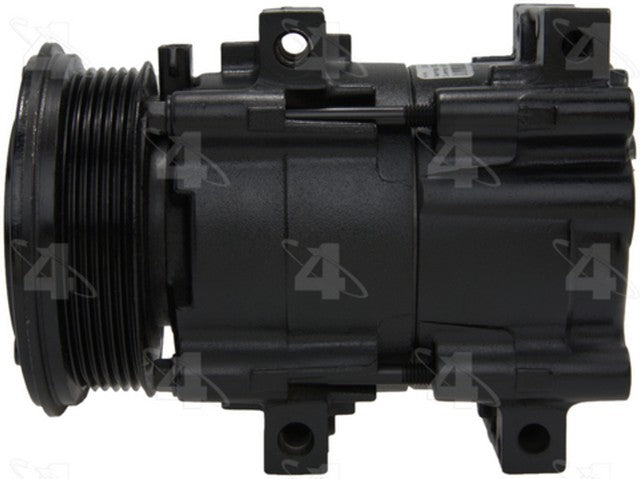 Four Seasons A/C Compressor P/N:57140 Fits: Ford Aerostar 97-90, Ford Cougar 93-91, Ford Explorer 01-96, Ford Mustang 06-05, Ford Mustang 95-94, Ford Thunderbird 93-91, Mercury Cougar 93-91, Mercury Mountaineer 01-97 - Image 6