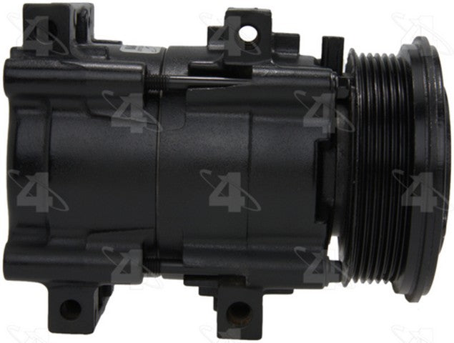 Four Seasons A/C Compressor P/N:57140 Fits: Ford Aerostar 97-90, Ford Cougar 93-91, Ford Explorer 01-96, Ford Mustang 06-05, Ford Mustang 95-94, Ford Thunderbird 93-91, Mercury Cougar 93-91, Mercury Mountaineer 01-97 - Image 3