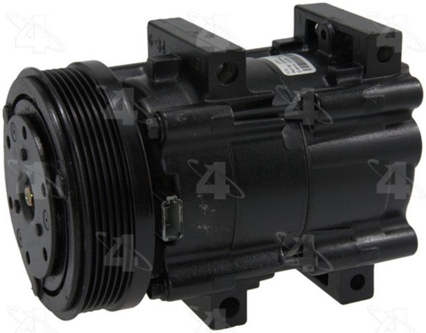 Four Seasons A/C Compressor P/N:57146 Fits: Ford Focus 04-03, Ford Sable 00-96, Ford Taurus 00-96, Lincoln Continental 02-95, Mercury Sable 00-96 - Image 1