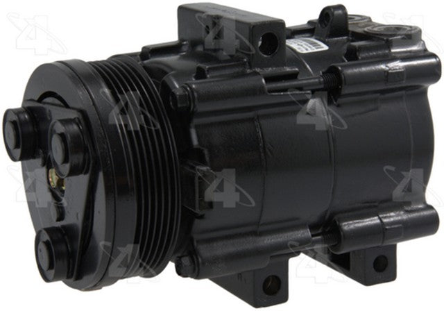 Four Seasons A/C Compressor P/N:57148 Fits: Ford E-150 Econoline 01-97, Ford E-150 Econoline Club Wagon 01-97, Ford E-250 Econoline 01-97, Ford Econoline 01-99 - Image 1