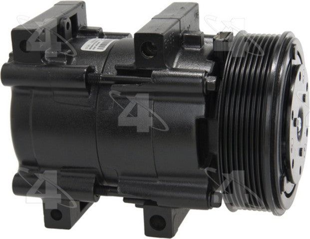 Four Seasons A/C Compressor P/N:57161 Fits: Ford Cougar 1990, Ford F-250 Super Duty 03-99, Ford F-350 Super Duty 03-99, Ford F-450 Super Duty 03-99, Ford F-550 Super Duty 03-99, Ford Thunderbird 95-89, Mercury Cougar 90-89 - Image 1