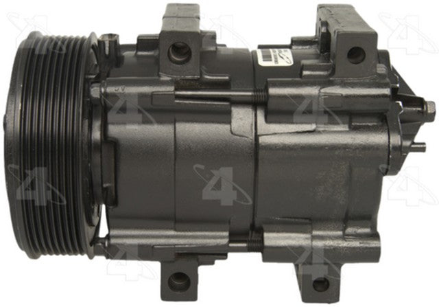 Four Seasons A/C Compressor P/N:57161 Fits: Ford Cougar 1990, Ford F-250 Super Duty 03-99, Ford F-350 Super Duty 03-99, Ford F-450 Super Duty 03-99, Ford F-550 Super Duty 03-99, Ford Thunderbird 95-89, Mercury Cougar 90-89 - Image 2