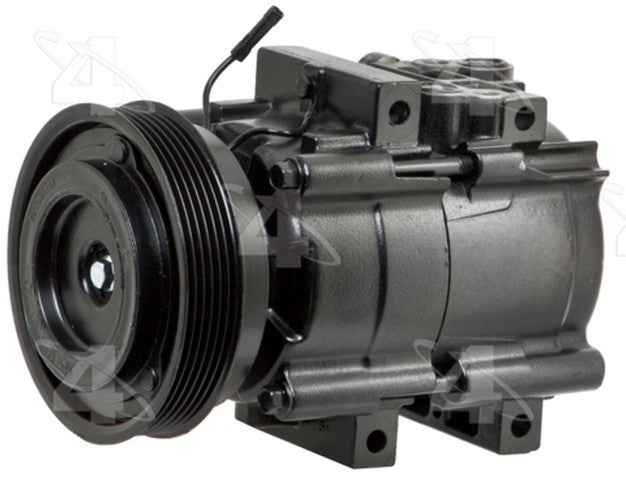 Four Seasons A/C Compressor P/N:57185 Fits: Hyundai Sonata 05-99, Kia Magentis 06-01, Kia Optima 06-01 - Image 1