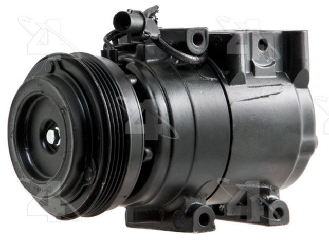 Four Seasons A/C Compressor P/N:57186 Fits: Kia Sephia 01-00, Kia Spectra 04-02 - Image 1