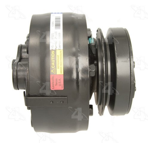 Four Seasons A/C Compressor P/N:57221 Fits: Buick Century, Buick Electra, Buick Estate Wagon, Buick Lesabre, Buick Regal, Buick Riviera, Buick Skyhawk, Cadillac Deville, Cadillac Eldorado, Cadillac Fleetwood - Image 2