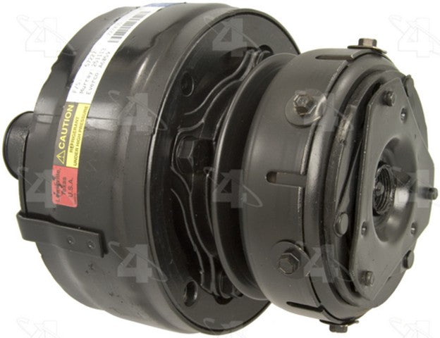 Four Seasons A/C Compressor P/N:57227 Fits: Buick Century, Buick Electra, Buick Estate Wagon, Buick Lesabre, Buick Regal, Buick Riviera, Buick Skyhawk, Buick Skylark, Cadillac Deville, Cadillac Eldorado - Image 1