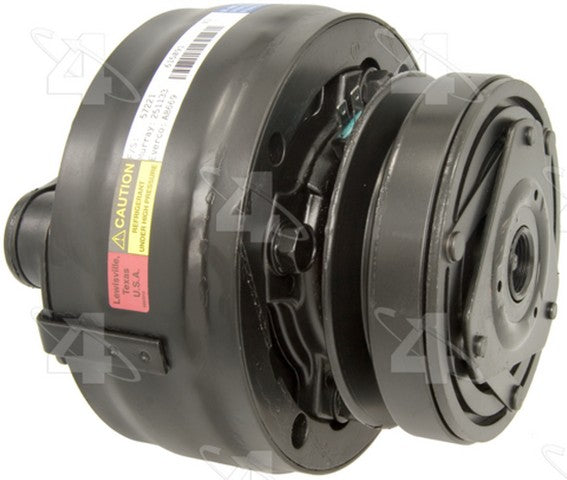 Four Seasons A/C Compressor P/N:57231 Fits: American Motors Concord, American Motors Eagle, American Motors Spirit, Buick Century, Buick Electra, Buick Estate Wagon, Buick Lesabre, Buick Regal, Buick Riviera - Image 1