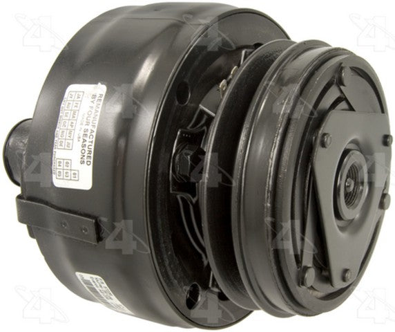 Four Seasons A/C Compressor P/N:57236 Fits: Buick Century, Chevrolet Camaro, Chevrolet Cavalier, Chevrolet Celebrity, Oldsmobile Cutlass Ciera, Oldsmobile Firenza, Oldsmobile Omega, Pontiac 6000, Pontiac Firebird - Image 1