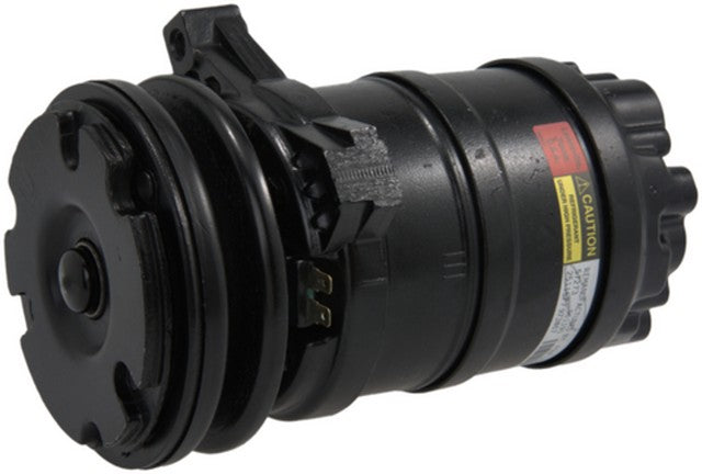 Four Seasons A/C Compressor P/N:57273 Fits: Chevrolet C20, Chevrolet C20 Suburban, Chevrolet C30, Chevrolet G30, Chevrolet K20 Suburban, Chevrolet K30, Chevrolet R20, Chevrolet R20 Suburban, Chevrolet R2500, Chevrolet R2500 Suburban - Image 1