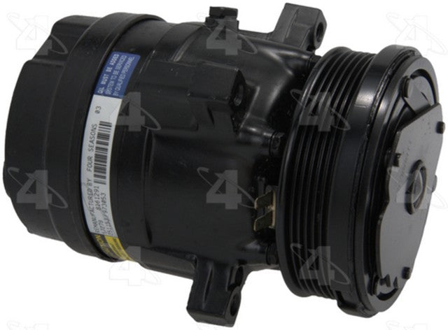 Four Seasons A/C Compressor P/N:57278 Fits: Chevrolet Astro 90-87, Chevrolet S10 92-87, Chevrolet S10 Blazer 88-87, GMC S15 90-87, GMC S15 Jimmy 88-87, GMC Safari 90-87, GMC Sonoma 92-91 - Image 1