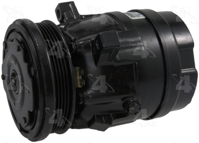 Four Seasons A/C Compressor P/N:57281 Fits: Buick Skylark 91-88, Oldsmobile Calais 1987, Oldsmobile Cutlass Calais 91-88, Pontiac Grand Am 91-88 - Image 1