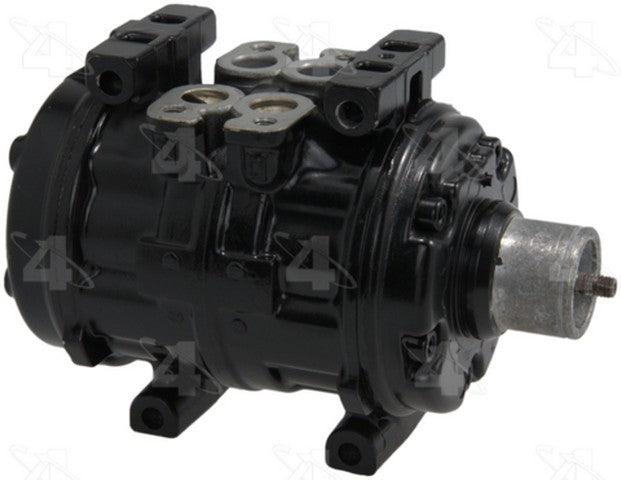 Four Seasons A/C Compressor P/N:57310 Fits: Acura Integra, Chevrolet Nova, Dodge Colt, Eagle Summit, Eagle Vista, Hyundai Sonata, Mazda Rx-7, Mitsubishi Galant, Mitsubishi Van - Image 1
