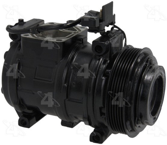 Four Seasons A/C Compressor P/N:57335 Fits: Mercedes-benz 500sec 1993, Mercedes-benz 500sl 92-90, Mercedes-benz S420 96-94, Mercedes-benz S500 96-94, Mercedes-benz S600 1996 - Image 1