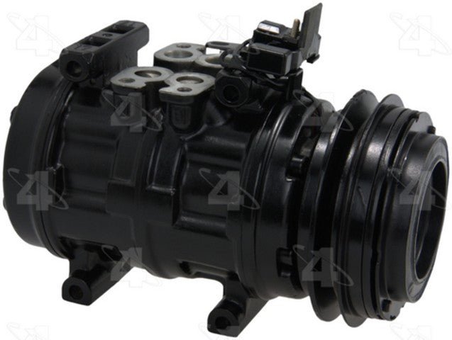 Four Seasons A/C Compressor P/N:57338 Fits: Mercedes-benz 420sel 91-86, Mercedes-benz 560sec 91-86, Mercedes-benz 560sel 91-86, Mercedes-benz 560sl 89-86 - Image 1