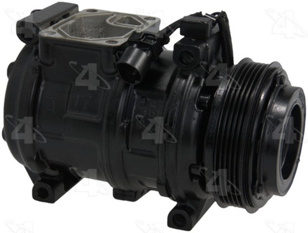 Four Seasons A/C Compressor P/N:57356 Fits: BMW 323i, BMW 323is, BMW 323ti, BMW 325, BMW 325i, BMW 325is, BMW 325ix, BMW 328i, BMW 328is, BMW 525i - Image 1