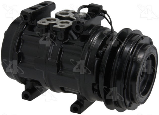Four Seasons A/C Compressor P/N:57357 Fits: Audi 100, Audi 100 Quattro, Audi 200, Audi 200 Quattro, Audi 5000, Audi 5000 Quattro, Audi 80, Audi 80 Quattro, Audi 90, Audi 90 Quattro, Audi Coupe Quattro, Audi S4, Audi V8 Quattro - Image 1