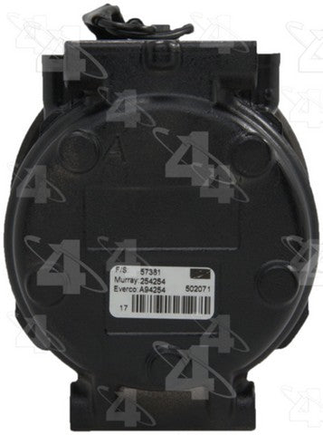 Four Seasons A/C Compressor P/N:57381 Fits: Chrysler Voyager 2000, Dodge Caravan 00-96, Dodge Grand Caravan 97-96, Jeep Grand Cherokee 98-93, Jeep Tj 02-00, Jeep Wrangler 02-00, Plymouth Grand Voyager 97-96, Plymouth Voyager 00-96 - Image 6