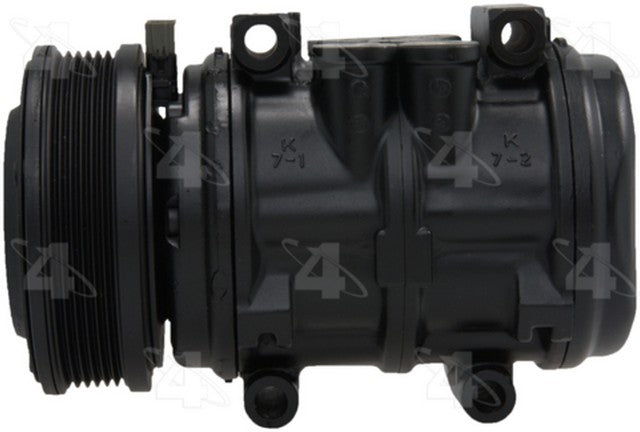 Four Seasons A/C Compressor P/N:57384 Fits: Ford Escort 86-82, Ford Exp 87-82, Ford Tempo 86-84, Ford Topaz 1986, Mercury Ln7 83-82, Mercury Lynx 86-82, Mercury Topaz 86-84 - Image 3