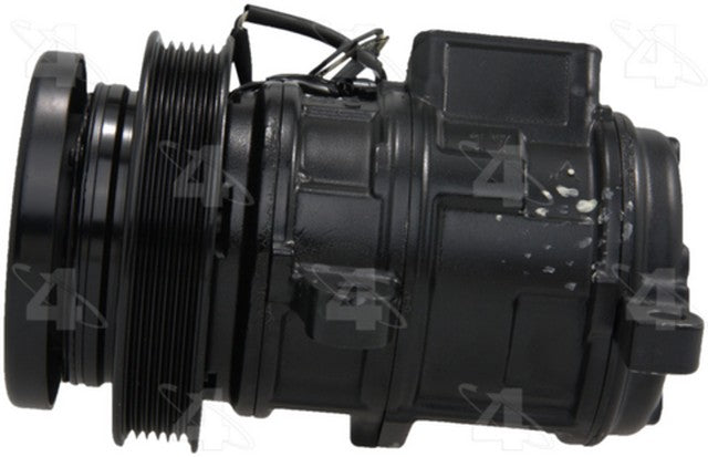 Four Seasons A/C Compressor P/N:57386 Fits: Chrysler TOWN &amp; COUNTRY 95-93, Dodge Caravan 95-93, Dodge Grand Caravan 95-93, Plymouth Grand Voyager 95-93, Plymouth Voyager 95-93 - Image 7