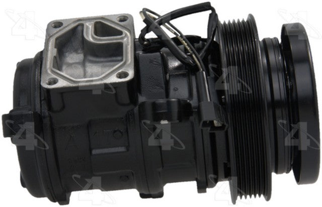 Four Seasons A/C Compressor P/N:57386 Fits: Chrysler TOWN &amp; COUNTRY 95-93, Dodge Caravan 95-93, Dodge Grand Caravan 95-93, Plymouth Grand Voyager 95-93, Plymouth Voyager 95-93 - Image 3