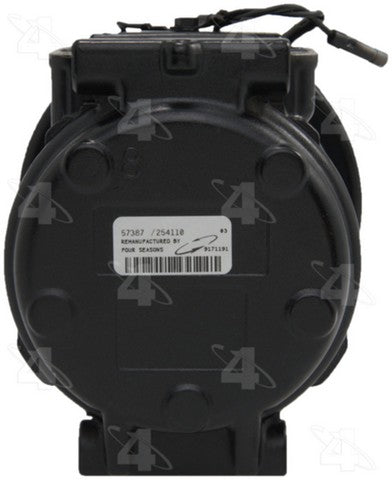 Four Seasons A/C Compressor P/N:57387 Fits: Eagle Talon 94-93, Mitsubishi Eclipse 94-90, Mitsubishi Galant 1988, Mitsubishi Sigma 90-89, Plymouth Laser 94-90, Toyota 4runner 95-88 - Image 3