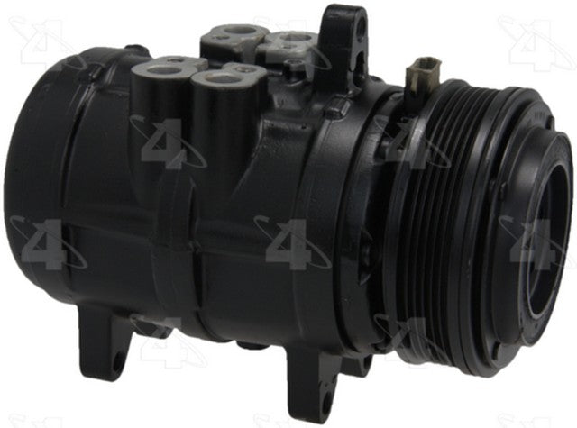 Four Seasons A/C Compressor P/N:57392 Fits: Ford Cougar 86-85, Ford Country Squire 88-87, Ford Ltd Crown Victoria 1987, Ford Thunderbird 88-85, Mercury Capri 86-82, Mercury Colony Park 88-87, Mercury Cougar 87-85, Mercury Grand Marquis 88-85 - Image 1