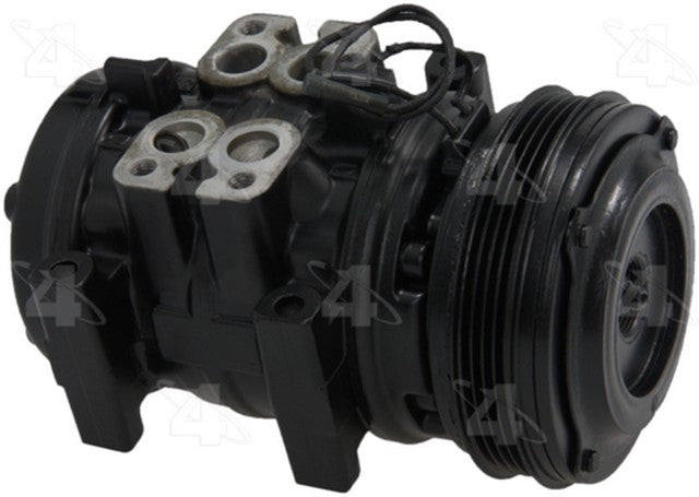 Four Seasons A/C Compressor P/N:57394 Fits: Ford Escort 97-91, Mazda 323 89-86, Mercury Capri 94-91, Mercury Tracer 89-87, Mercury Tracer 97-91 - Image 1