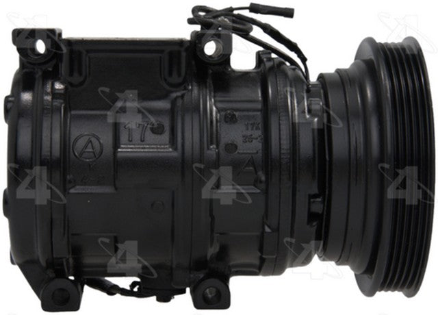 Four Seasons A/C Compressor P/N:57398 Fits: Toyota Camry 01-86, Toyota Celica 91-88, Toyota Celica 99-93, Toyota Solara 01-99 - Image 5