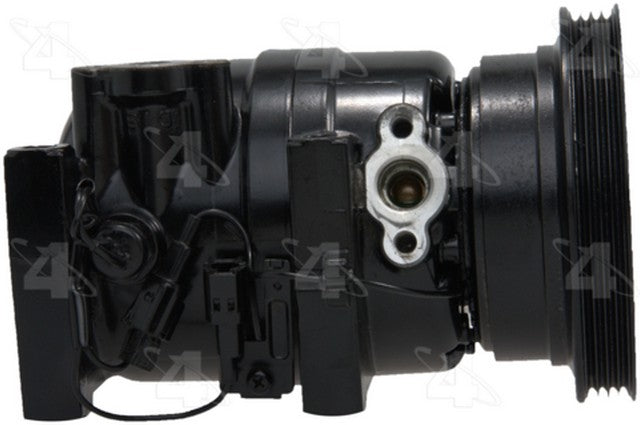 Four Seasons A/C Compressor P/N:57442 Fits: Nissan Nx 92-91, Nissan Pulsar Nx 88-87, Nissan Sentra 88-87, Nissan Sentra 92-91, Nissan Tsuru 88-87, Nissan Tsuru 92-91 - Image 2