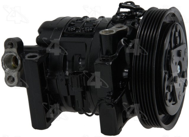 Four Seasons A/C Compressor P/N:57456 Fits: Nissan 200sx 98-95, Nissan Lucino 00-99, Nissan Nx 1993, Nissan Sentra 98-93, Nissan Tsubame 99-95, Nissan Tsuru 98-93 - Image 1