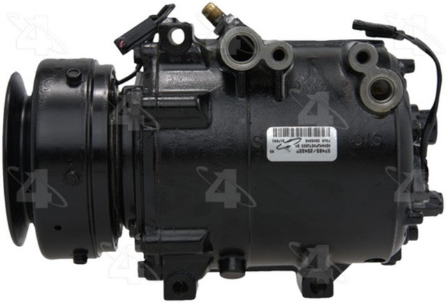 Four Seasons A/C Compressor P/N:57483 Fits: Dodge Colt 93-89, Eagle 2000 Gtx 92-91, Eagle Summit 94-89, Eagle Vista 1989, Eagle Vista 92-91, Mitsubishi Galant 90-89, Mitsubishi Mirage 92-89, Plymouth Colt 93-89 - Image 2