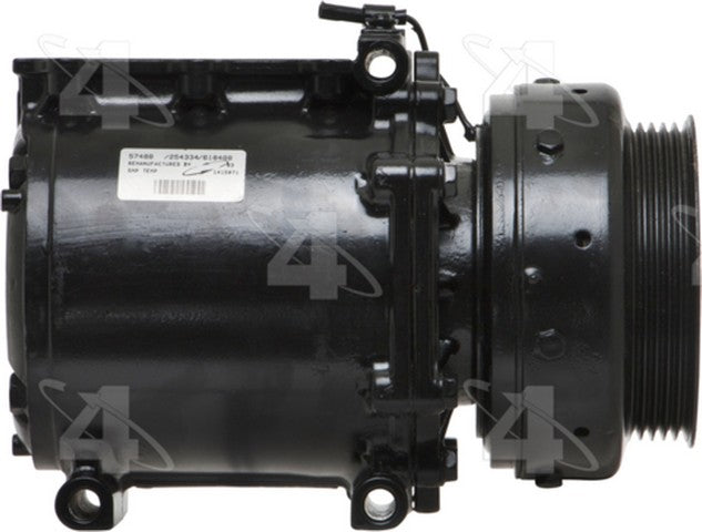 Four Seasons A/C Compressor P/N:57488 Fits: Dodge Colt 1994, Eagle Summit 96-94, Mitsubishi Mirage 97-93, Plymouth Colt 1994 - Image 3