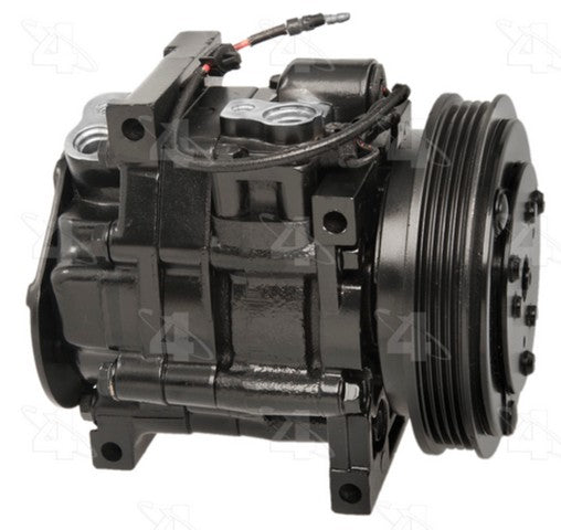 Four Seasons A/C Compressor P/N:57490 Fits: Honda Civic 91-88, Honda Civic Del Sol 1993, Honda Crx 91-88 - Image 1
