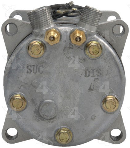 Four Seasons A/C Compressor P/N:57551 Fits: Autocar Acl 88-85, Jeep Cherokee 87-86, Jeep Comanche 87-86, Jeep Grand Wagoneer 91-85, Jeep J10 88-85, Jeep J20 88-85, Jeep Wagoneer 87-86, Jeep Wrangler 90-87, Mercury Tracer 89-87, Saab 9000 88-86 - Image 3